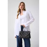 Guess Maxine 2 Bölmeli Kadın Siyah El Çantası HWQG9733050-BLA