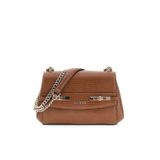 Guess Melinda Mini Dönüştürülebilir Çapraz Askılı Kapaklı Kadın Kahverengi Omuz Çantası HWKL9933780-