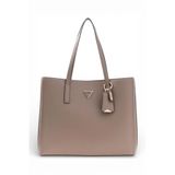 Guess Meridian II Toprak Kadın Omuz Çantası, Suni Deri, 36x29x11 cm