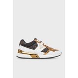 Guess Mickay Logolu Bağcıklı Sneaker Ayakkabı FLFMICFAL12 Bayan Ayakkabı Flfmıc FAL12 Beıbr - Bej