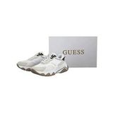 Guess Mıcola-Haki Çizgili Kadın SNEAKER-FL7MICFAL12-2 - Beyaz - Haki