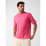 Guess Mid Erkek Regular Fit T-Shirt F6GI11K8HM4, Pembe, S