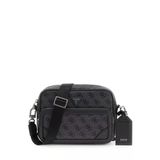 Guess Milano Çift Fermuarlı Askılı Erkek Siyah Çapraz Çanta HMMILLP6222-BTH