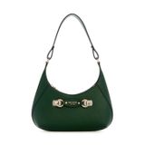 GUESS Mimina Üst Zip Omuz Çantası, Orman, One Size, Mimina Üst Zip Omuz Çantası