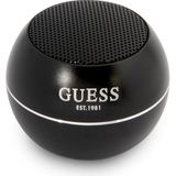 Guess Mini Bluetooth Speaker Guess Alüminyum Alaşım Gövde Tasarımlı Hoparlör Portable Siyah