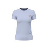 Guess Mini Triangle Slim Fit T-Shirt, S, W2YI44J1314-G7S1, Mavi, Kadın