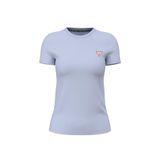 Guess Mini Triangle Slim Fit T-Shirt, XS, W2YI44J1314-G7S1, Mavi, Kadın