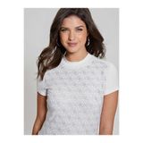 Guess Mock Kadın Slim Fit T-Shirt