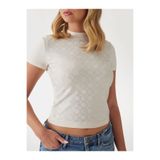 Guess Mock Kadın Slim Fit Tişört