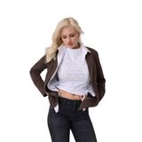 Guess Mock Slim Fit T-Shirt, L, TYC0827124110MW1YI1BI3008, Beyaz, Kadın
