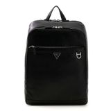 GUESS Monako Kare Sırt Çantası Siyah Laptop Bölmeli Deri Eğlence Sırt Çantası Laptop Sırt Çantası