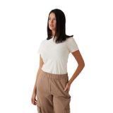 Guess Monica Kadın Aktif Slim Fit T-Shirt V5RI02KCLG2, Angel Pink Peony Emb, S