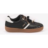 Guess Naoki Kadın Sneakerayakkabı FLFNAOELE12 - Siyah