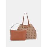 Guess Neda Large Tote Kadın Omuz Çantası HWJP9654240 - Kahverengi