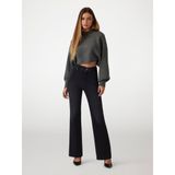 Guess New Faye Kadın Palazzo Fit Jean W4BA0PD5HD1, Black, 26