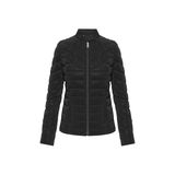 Guess New Vona Kapitoneli Regular Fit Bisiklet Yaka Logolu Mont W5YL13WHDQ0 Bayan MONT W5YL13 WHDQ0 JBLK