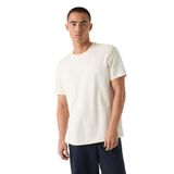 Guess Nico T-Shirt, XL, M6GP26K3177, Krem, Erkek