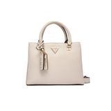 GUESS Noelle II Çok Bölmeli Satchel Kemik Fildişi Omuz Çantası
