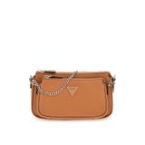 Guess Noelle II Dbl Pouch Kadın Omuz Çantası, Taba