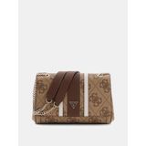 Guess Noelle Iı Dönüştürülebilir Kapaklı Çapraz Askılı Kadın Kahverengi Omuz Çantası Hwss9672210-Lgw