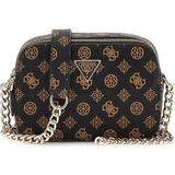 Guess Noelle Logolu Omuz Çantası PZ787914 - Kahverengi