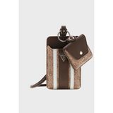 Guess Noelle Logolu Telefon Çantası PW7574P6326 Bayan Telefon Çantası PW7574 P6326 Lgw - Kahve