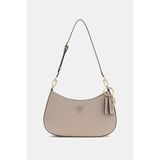 Guess Noelle Saffiano Omuz Çantası HWZG9672180 - Bej