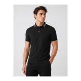 Guess Nolan Polo Yaka T-shirt, XL, M6GP66, Siyah, Erkek