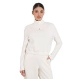 Guess Olympe Kadın Aktif Modal Karışımlı Scuba Sweatshirt V4YQ05KCAY2, Krem, XL