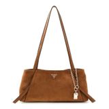 GUESS omuz çantası Devon Omuz Çantası Konyak kahverengi