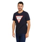 Guess Original Logo Erkek Slim Fit T-Shirt M2YI71I3Z14, Lacivert, L