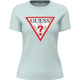 Guess Original Pamuklu Slim Fit Bisiklet Yaka Logolu T Shirt W1YI1BI3Z14 Bayan T SHİRT W1YI1BI3Z14 A72C