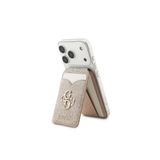 Guess Orjinal Lisanslı Aynalı Magnetik Kartlık Metal Büyük 4G Logolu Ve Standlı Pembe