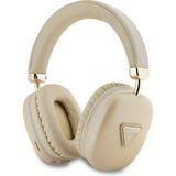 Guess Orjinal Lisanslı Pu Metal Üçgen Logolu Kulak Üstü Bluetooth Kulaklık Luxury Dizayn Gold