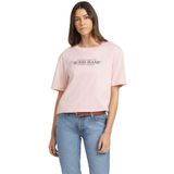 Guess Oversize Fit T-Shirt, XS, W4YI08K8HM0, Pembe, Kadın