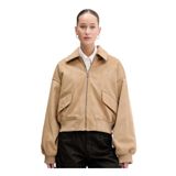 Guess Oversized Ceket, L, 5003340762, Bej, Kadın