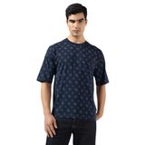 Guess Ovidio Aktif Oversize Fit Bisiklet Yaka T-Shirt, S, Z6GI07K2852, Lacivert, Erkek