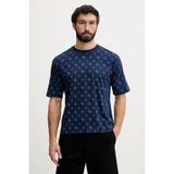 Guess Ovidio Erkek Aktif Oversize Fit T-Shirt - Çok Renkli - M