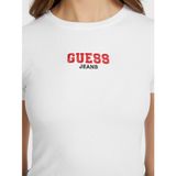 Guess Pamuk T-Shirt, XS, TYC0841653039MW4YI64KA003, Beyaz, Kadın