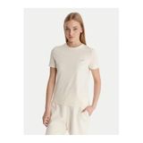 Guess Pamuklu T-Shirt, XS, V6RI07.J1314.G027, BEYAZ, Kadın