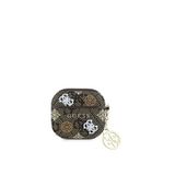 Guess Peony Apple 4. Nesil Uyumlu Kahverengi Airpods Kılıf