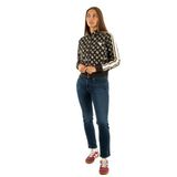 Guess Peony Çok Renkli Aktif Sweatshirt, S, V5YQ07 K0282 FBBQ, LACİVERT, kadın