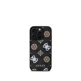 Guess Peony iPhone 16 Pro Max 4G Logolu Magsafe Uyumlu Siyah Telefon Kılıfı