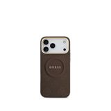 Guess Peony Serisi Iphone 17 Pro Max Baskılı Logolu Magsafe Uyumlu Telefon Kılıfı