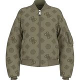 Guess Philomene Kadın Yeşil Bomber Ceket W5YL08WHDK2-G896 - XS