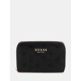 Guess Phoebe 4g ve Peony Logolu Kadın Cüzdan SWPD9665140 - Siyah