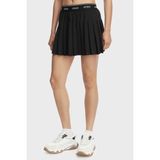 Guess Pileli Logolu Lastikli Bel Mini Etek V6GD11W1802 Bayan Etek V6GD11 W1802 Jblk - Siyah