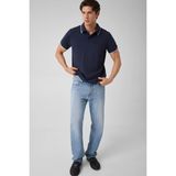 Guess Pique Erkek Regular Fit Polo T-Shirt - Lacivert