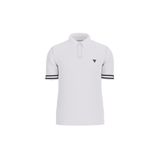 Guess Pique Slim Fit Erkek Polo T-Shirt, Beyaz, S Beden