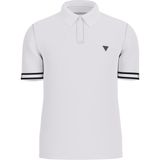 Guess Pique Slim Fit Erkek Polo T-Shirt M6GP60K3076 - Beyaz